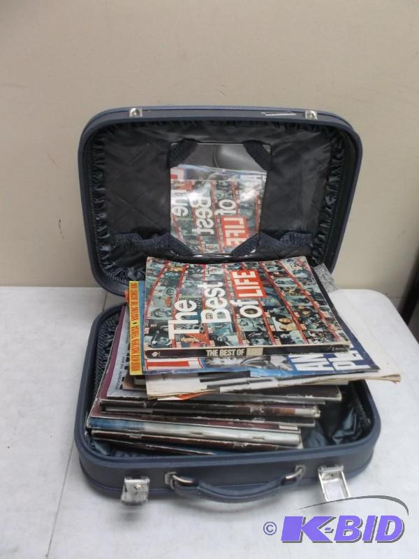 Case With Some Vintage Magazines, Some Risque...
