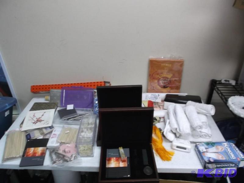 Lot Of Chinese Items, Hand Towels...