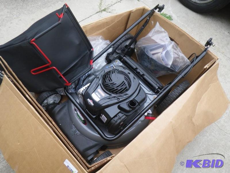 Craftsman push mower, new, but wont pull ove...