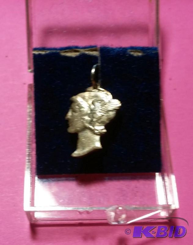 Vintage-Cut Out Coin Jewelry by Clines-Mercur...