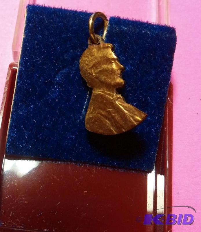 Vintage-Cut Out Coin Jewelry by Clines-Lincol...