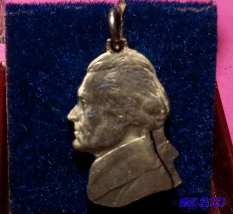 Vintage-Cut Out Coin Jewelry by Clines-Washin...