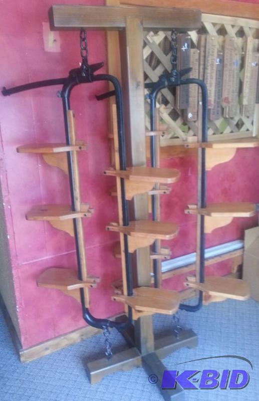 Cow Stanchion Plant Stand...