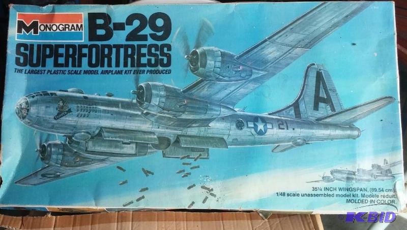 Monogram B-29 SUPERFORTRESS 148 scale plasti...