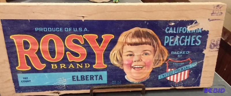 Vintage fruit crate End...