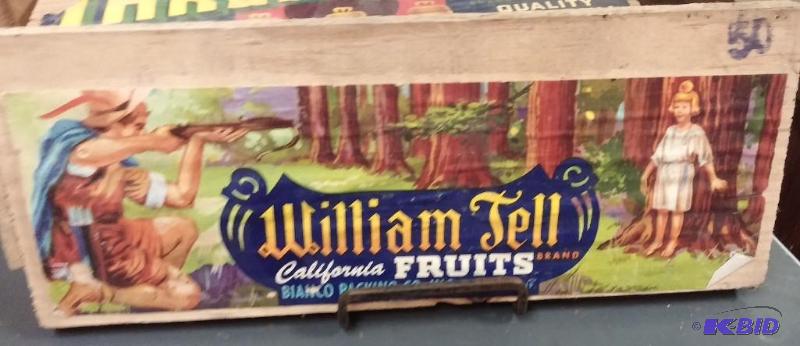 Vintage fruit crate End...