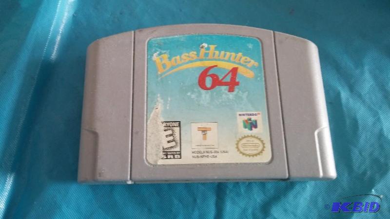 Vintage Nintendo 64 N64 Game-Bass Hunter 2...