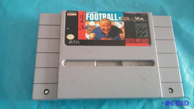 Vintage Nintendo 64 N64 Game-John Madden Foot...