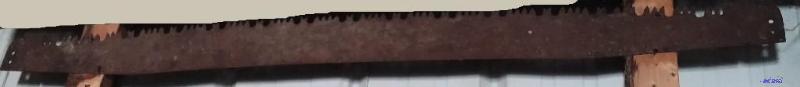 Vintage 2 man cross cut saw...