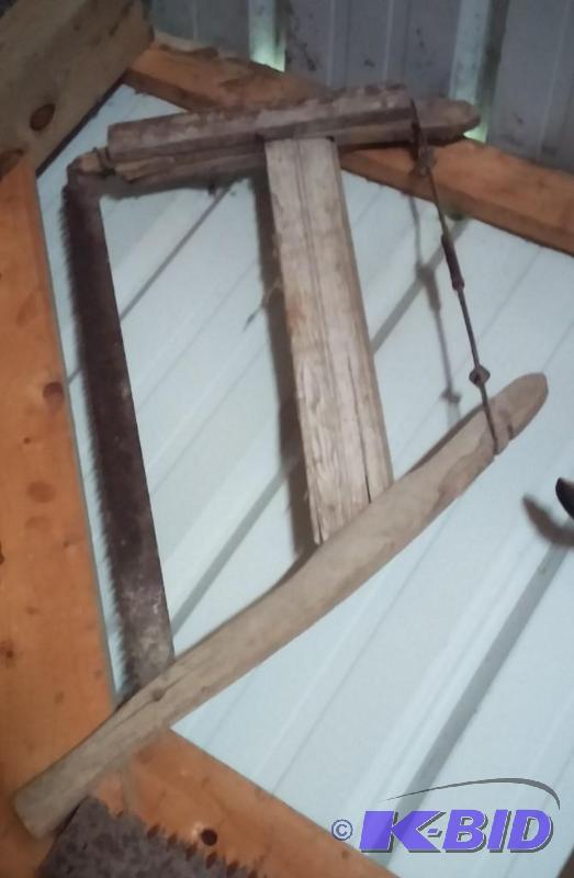 Vintage bow saw...