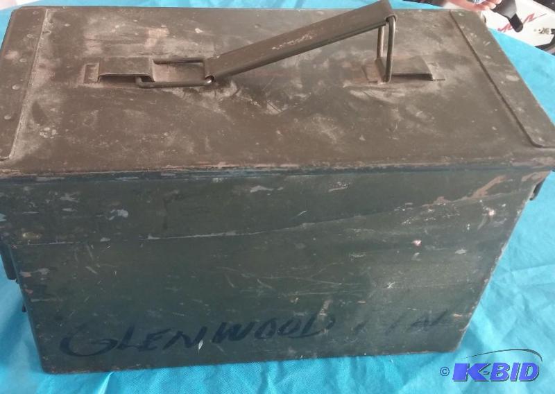 .50 Cal 100 Cartridge Ammo Box Military Ammun...