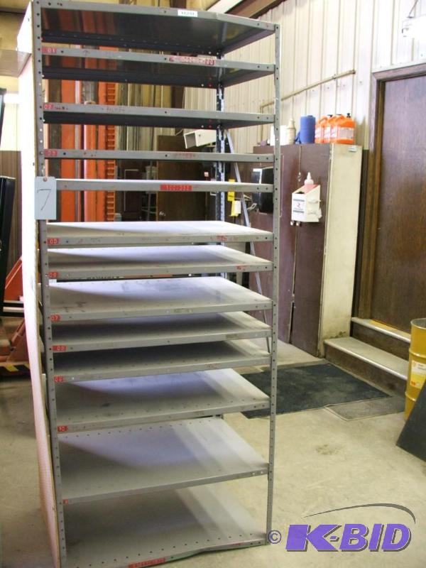 parts shelving unit 36&quotx24&quotx85&quot...