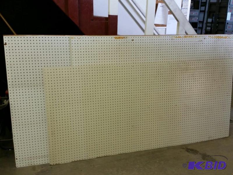 Two 4x8 peg boards and two partial peg boards...