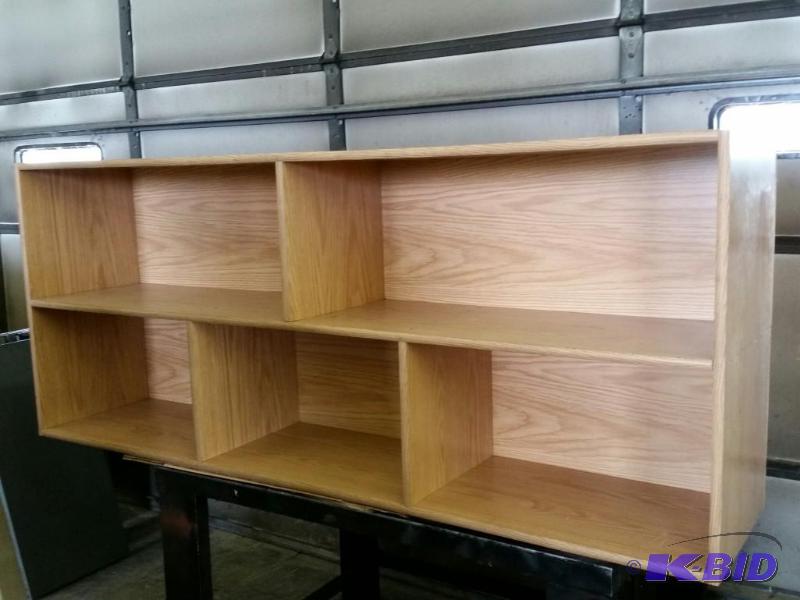 Oak Veneer Book Case 74x30&quot...
