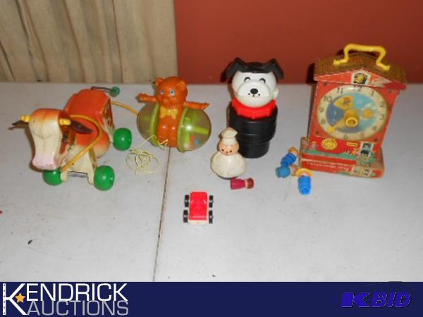 lot 140 image: Lot of Vintage Fisher Price Toys