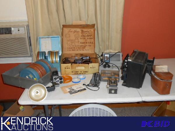 lot 168 image: Large Lot of Vintage Film and Film Equipment