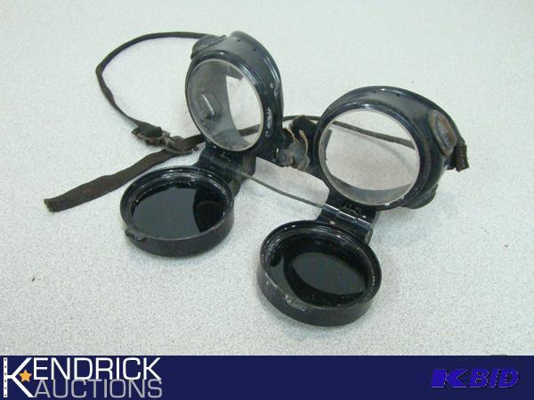 lot 233 image: Very Cool Antique Welders Glasses