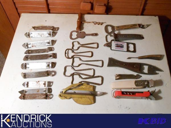 lot 234 image: Lot of Bottle Vintage Openers