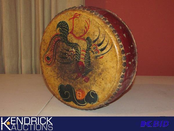 lot 31 image: Antique Drum