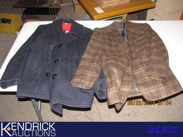 lot 79 image: 2 Mens Coats