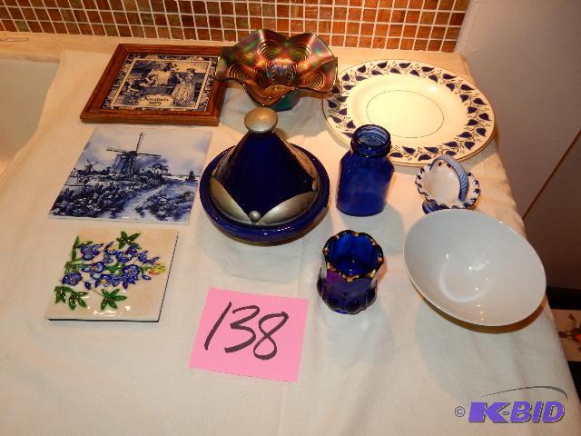Misc. Decorative plates.. Carnival Glass