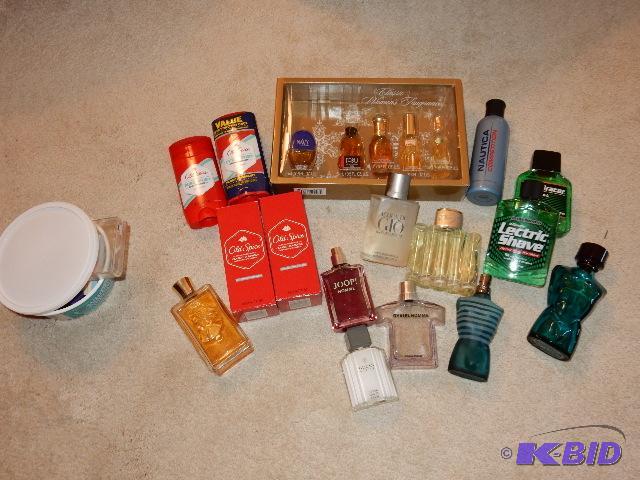 Pefumes, aftershave, etc.