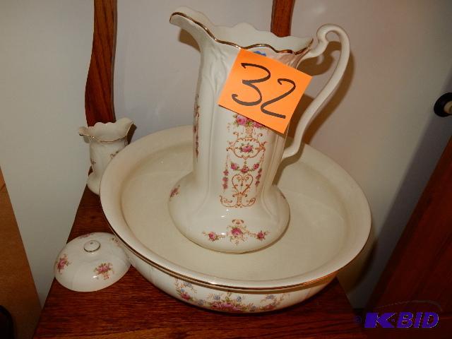 Wash Basin, Pitcher
