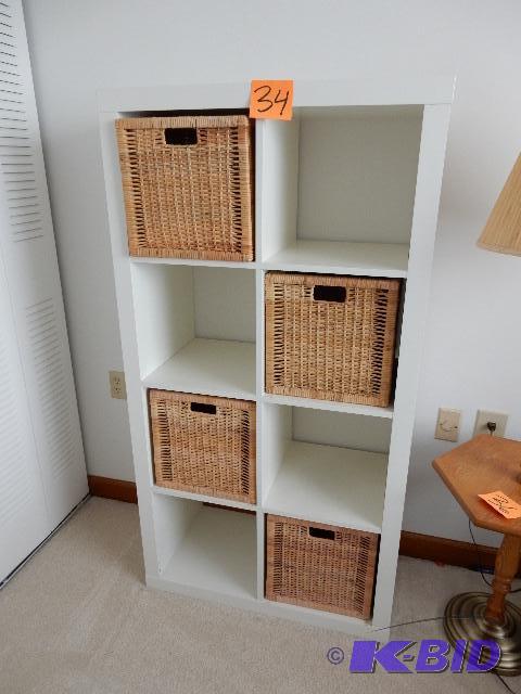 Wall Shelf and Baskets
