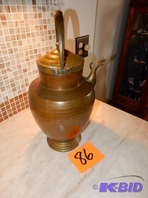 Copper Urn with Handle