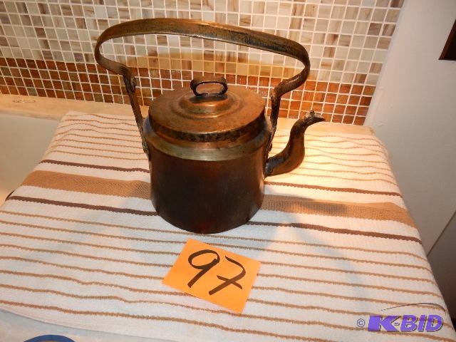 Very old Copper Tea Kettle