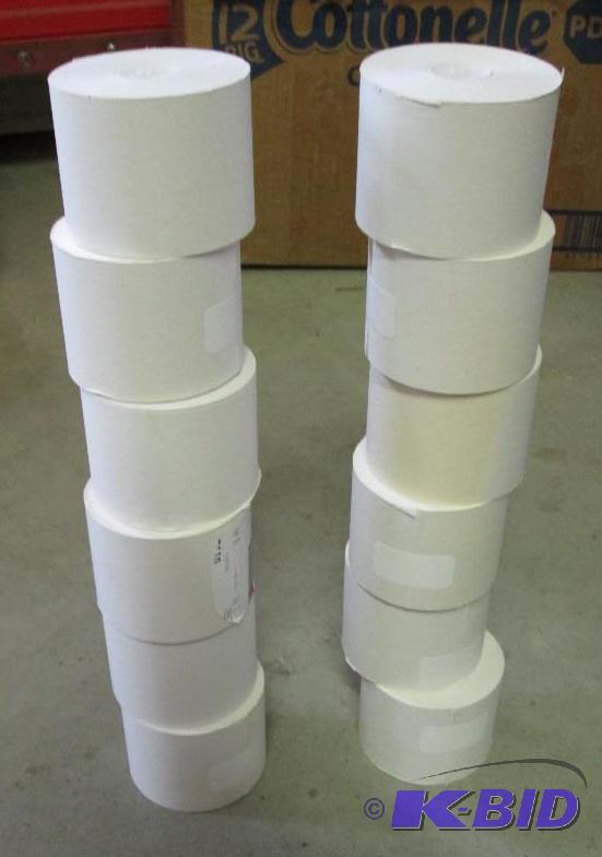 12 rolls of recipt paper...