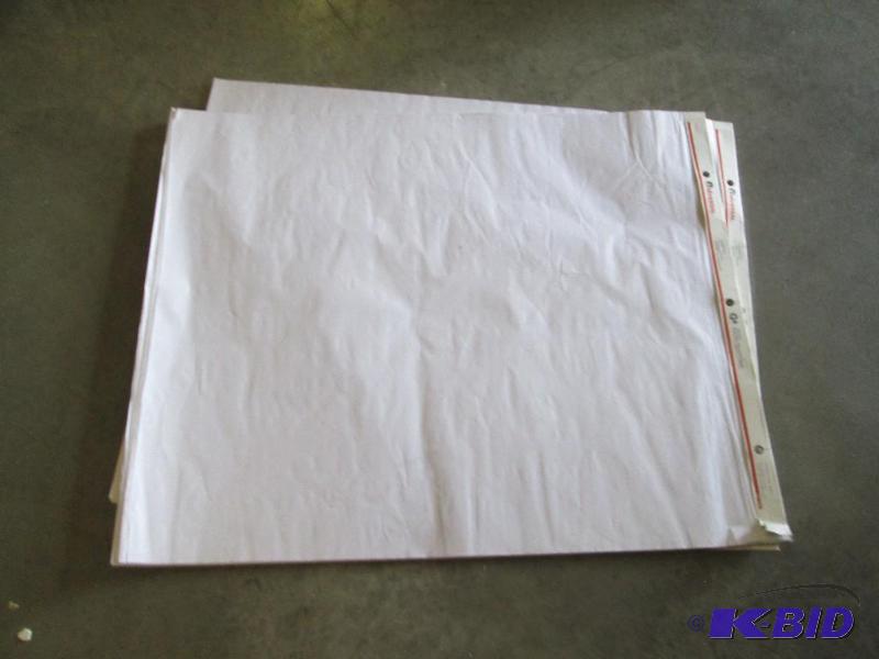 two 50 sheet easel pads, 27in x 34in...