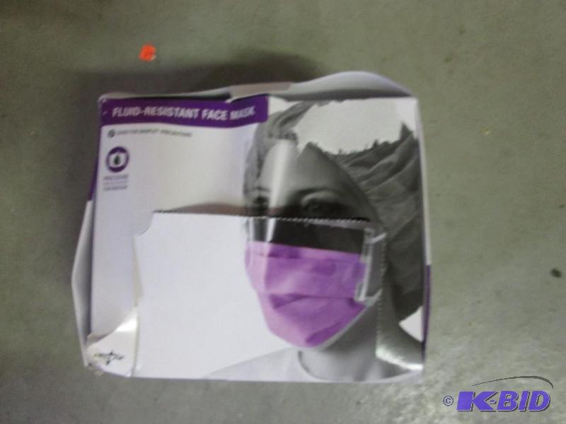 fluid-resistant face mask 25 count...