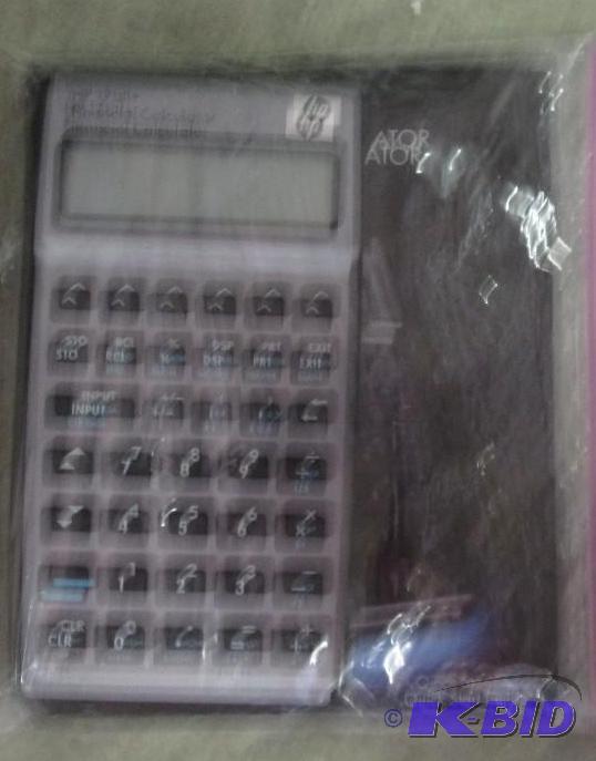 HP 17bll financial calculator...