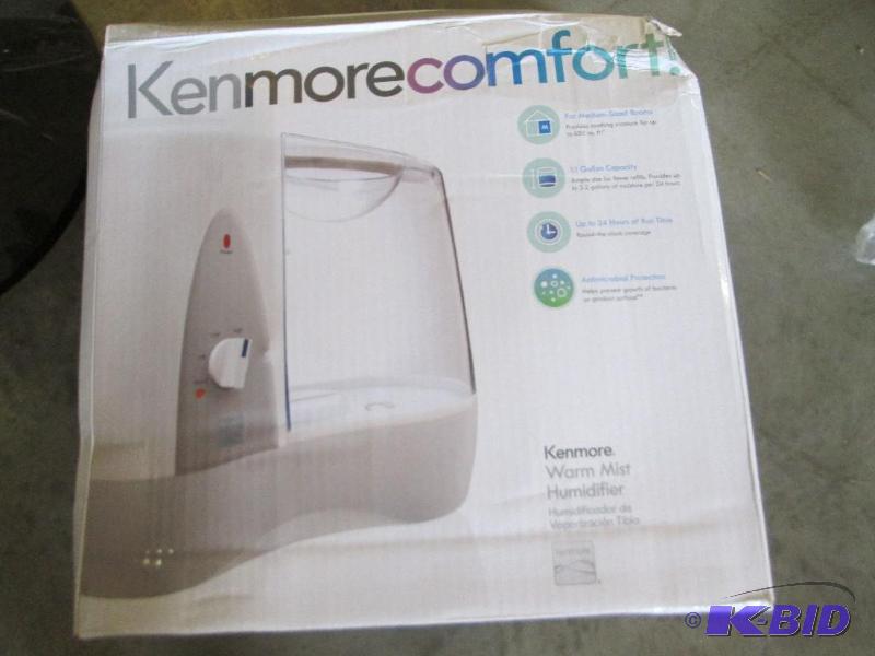 Kenmore comfort warm mist humidifier...