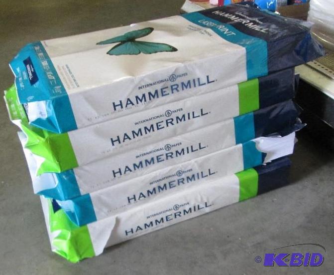 Hammermill paper reems, lot of 5, 11in x 17in...