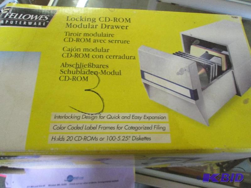 Locking CD ROM Drawer...