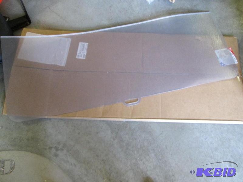 office chair mat, folds in half, and sides lo...