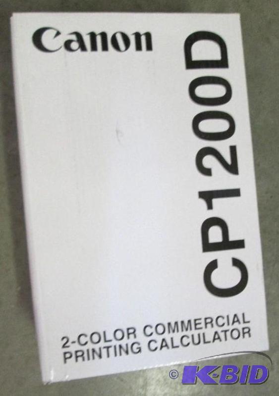 Canon 2-color commercial printing calculator ...