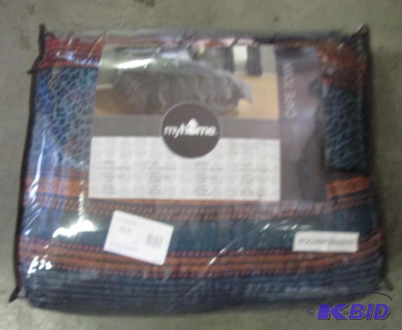 my home queen size 8 piece comforter set- not...