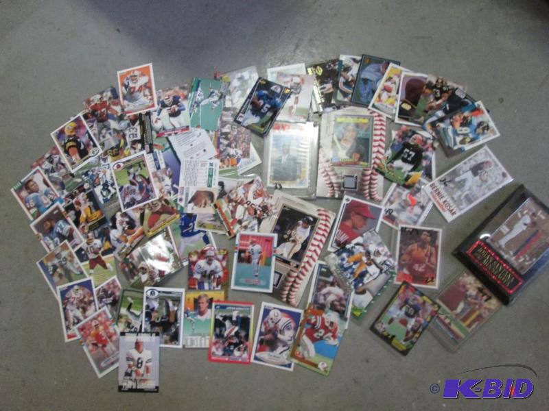 mixed lot of sports cards...