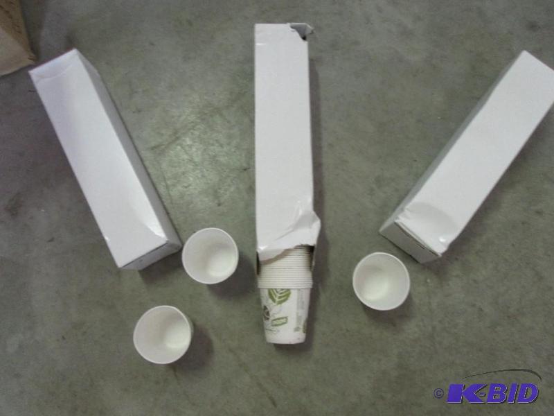 3 tubes of small dixie cups 100 cups...