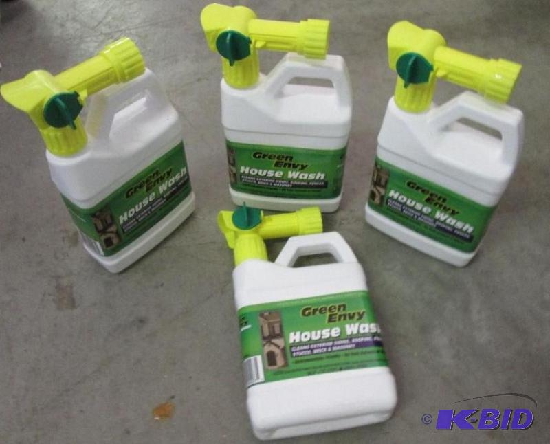 4 bootles of green envy house wash...