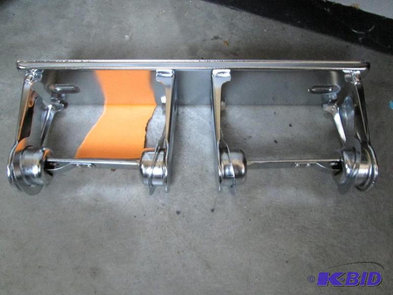 Double roll toilet paper dispenser...