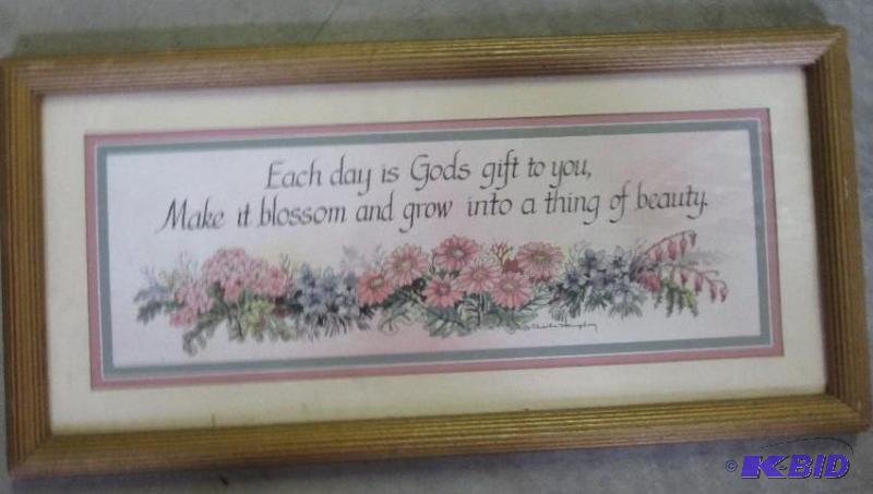 each day is Gods gift to you nake it blossom ...
