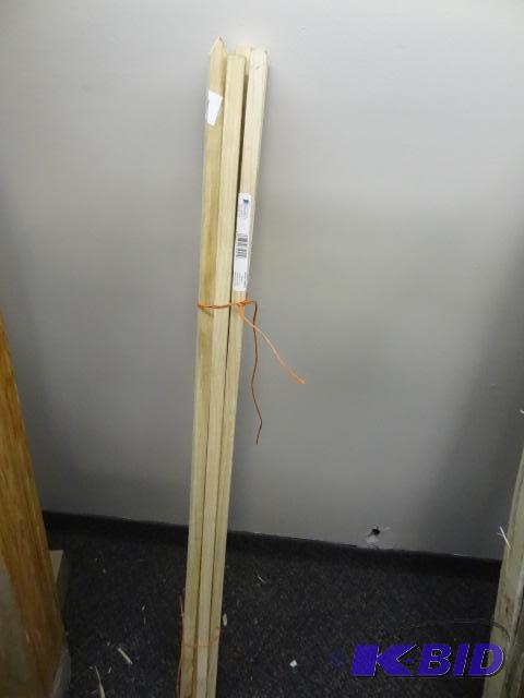 lot 101 image: NEW Approx 7 Wooden Stakes 1 in x 1 in...