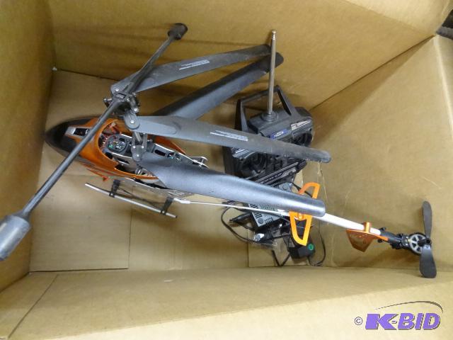 lot 117 image: USED Estes Remote Control Helicopter incl. Co...