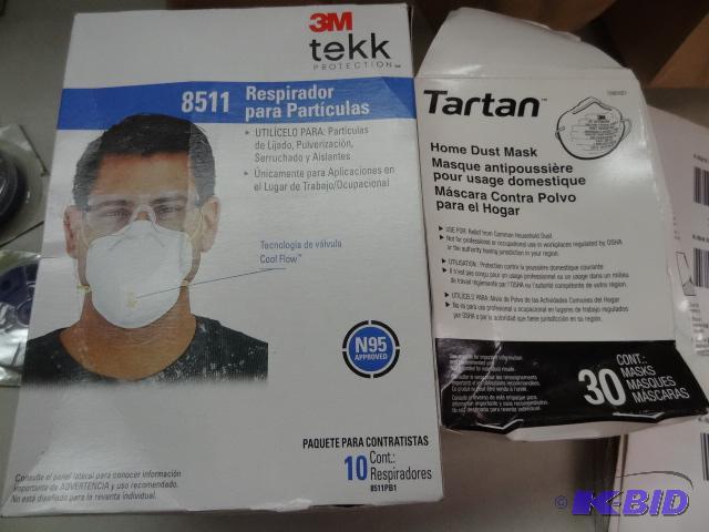 lot 137 image: NEW Box qty 10 3M 8511 N95 Respirator and Box...
