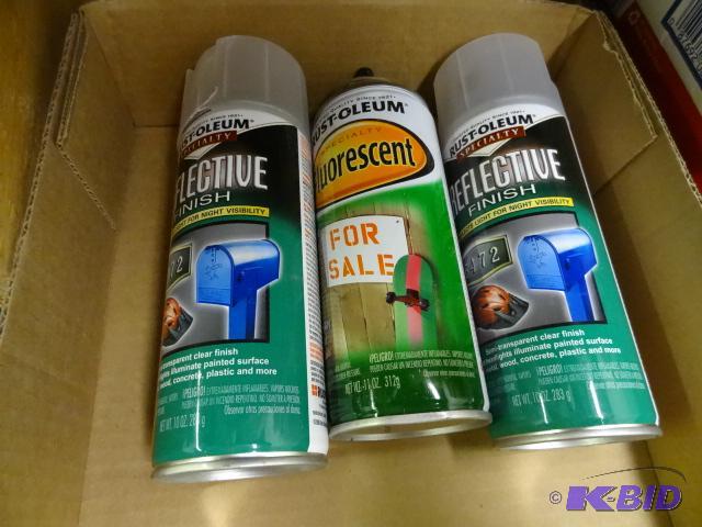 lot 146 image: Qty 3 NEW Specialty Spray Paints incl. Qty 2 ...