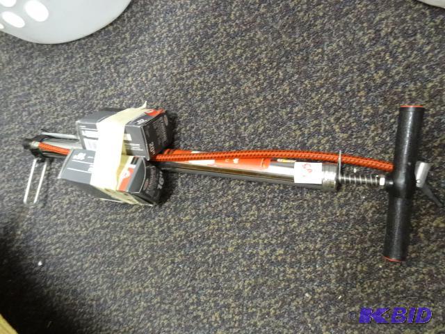 lot 165 image: NEW LOT incl. Bike Air Pump and qty 2 Bike Ti...